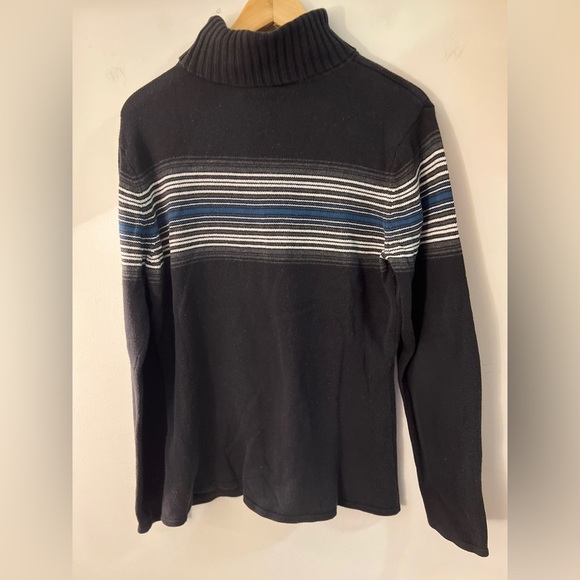 Harley Davidson Women's Knit Jumper Cotton Roll Neck Sweater Grey XL - Picture 10 of 10